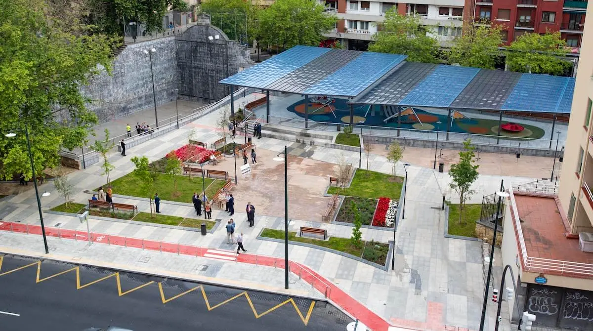 finalización obras plaza san pedro deusto