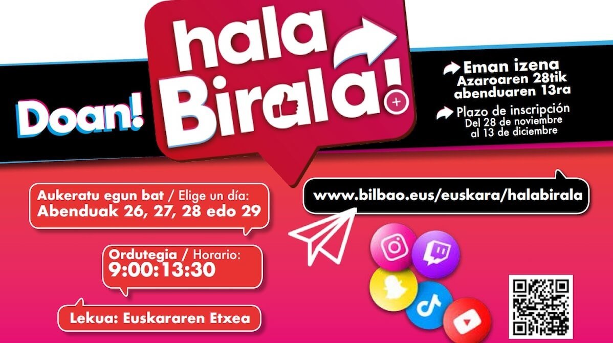 Cartel del programa Hala Birala