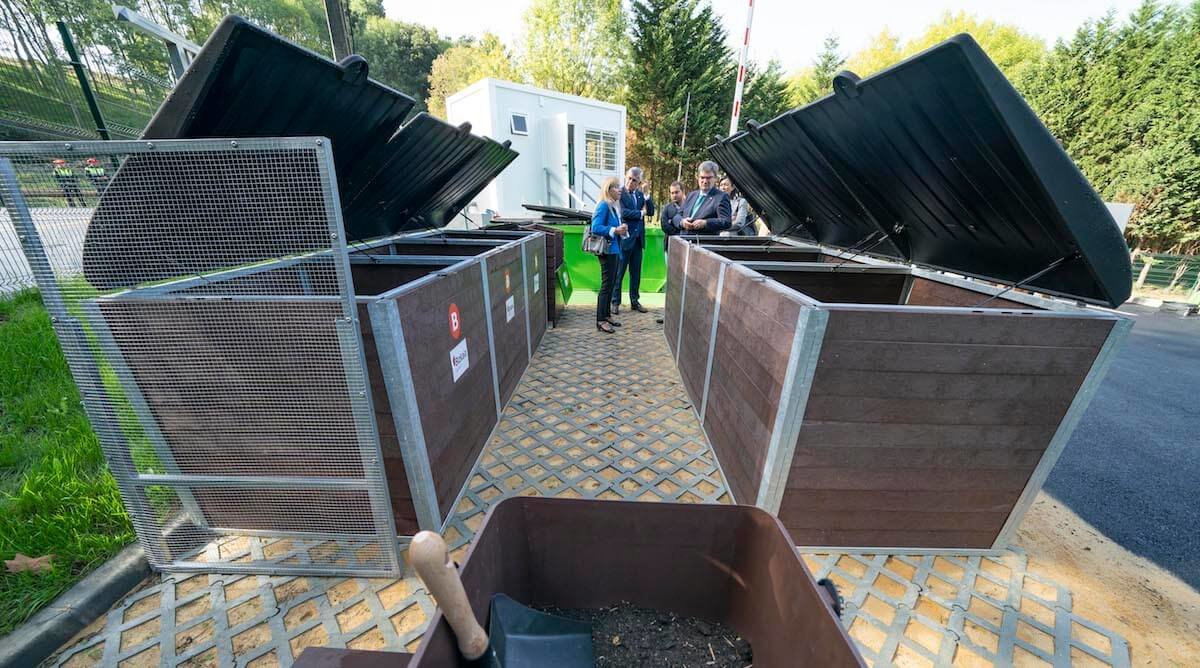 El Ayuntamiento de Bilbao pone en funcionamiento la compostadora comunitaria emplazada en el BilboGarbi fijo de Artxanda