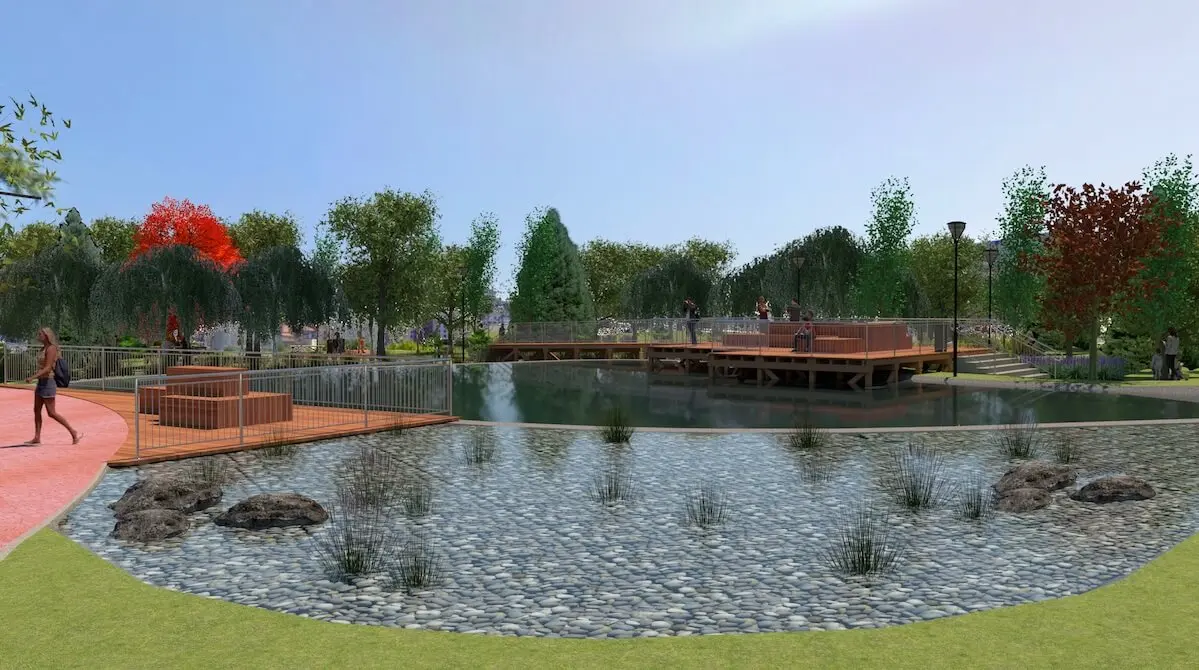 Infograf&iacute;a del futuro Parque Etxebarria
