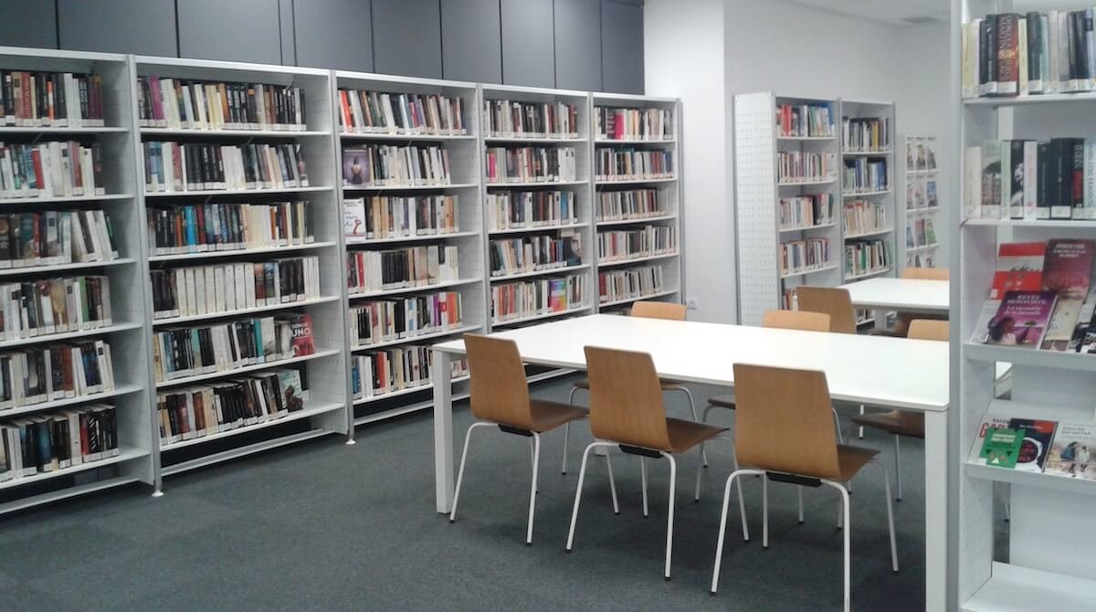 Salas de estudio de las bibliotecas de Bilbao