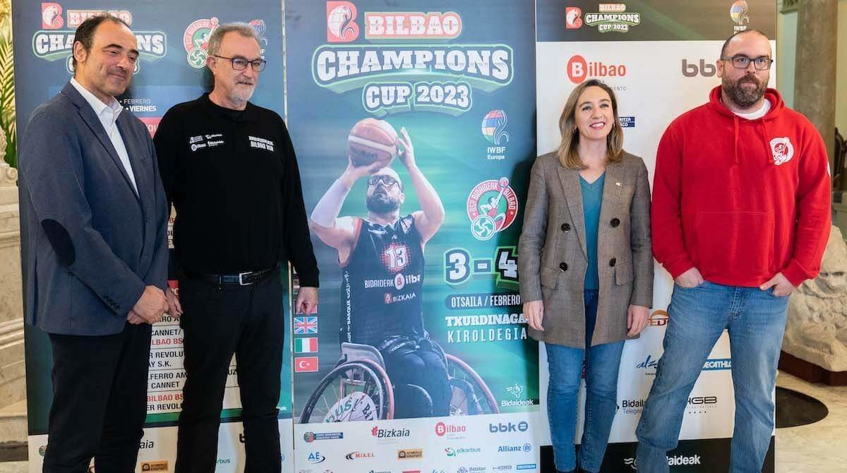 Vuelve a Bilbao la Champions League de Baloncesto en Silla de Ruedas