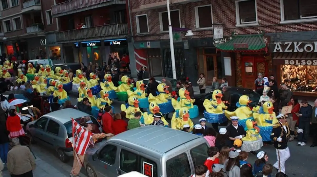 Desfile de los carnavales de Santurtzi