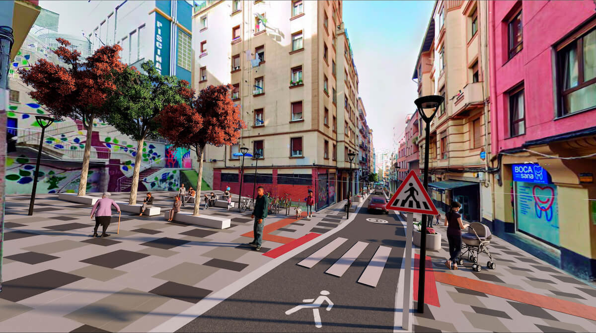 El Ayuntamiento invertirá más de un millón de euros en la mejora de la calle Iturribide