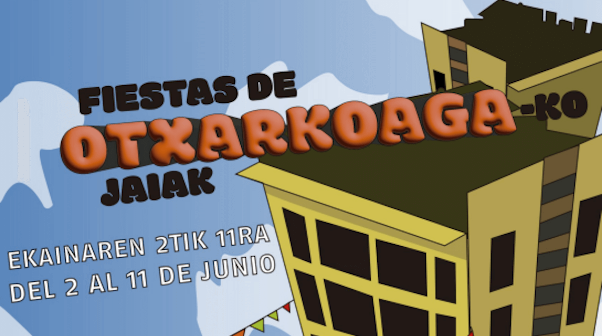 Cartel de fiestas de Otxarkoaga