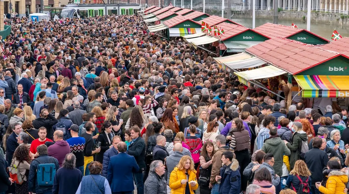 Feria de Santo Tom&aacute;s en Bilbao