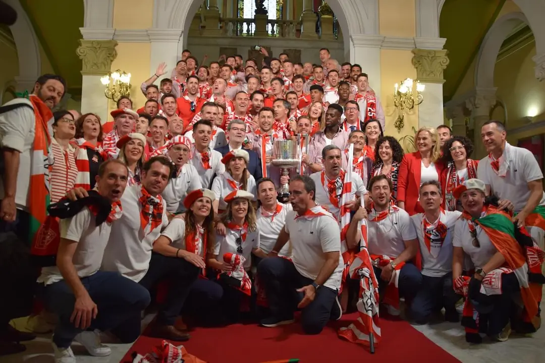Recepci&oacute;n institucional Athletic
