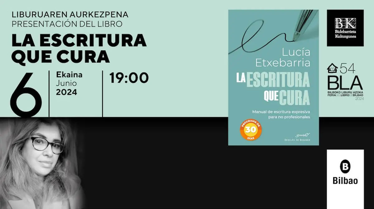 Lucia Etxebarria, La escritura que cura
