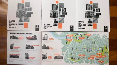 mapa museos bilbao