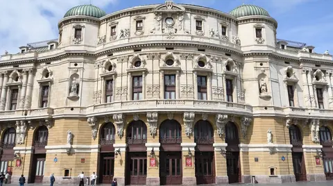 Fachada del Teatro Arriaga de Bilbao