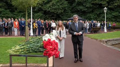 homenaje v&iacute;ctimas covid bilbao