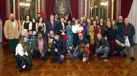 Homenajeada la compa&ntilde;&iacute;a Luna Llena por sus 25 aniversario