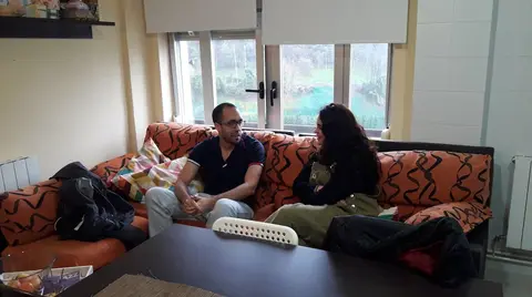 Una de las viviendas que participa en el programa, en Otxarkoaga