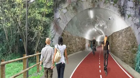 El nuevo bidegorri conectar&aacute; Bilbao con Basauri
