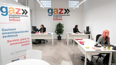 GAZ-Bilbao, el primer centro de atenci&oacute;n presencial para la emancipaci&oacute;n juvenil en Euskadi
