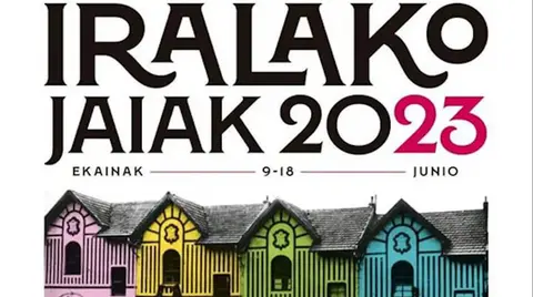Cartel de fiestas de Irala