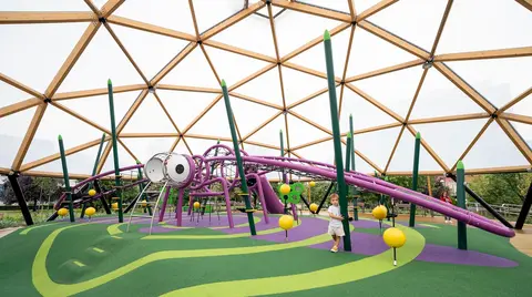 Nuevo espacio del parque Doña Casilda