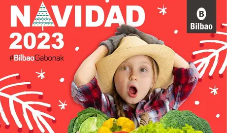 Imagen del cartel anunciador de Bilbao Gabonak