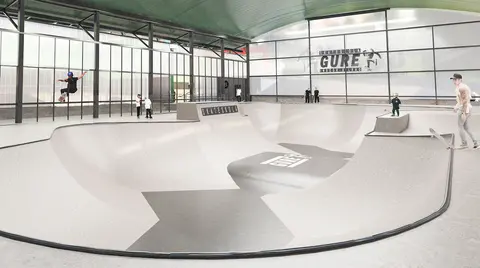 El skatepark del Polideportivo de Txurdinaga se inaugurar&aacute; en diciembre
