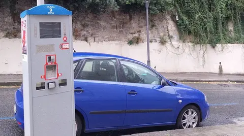 Parkimetro en Bilbao