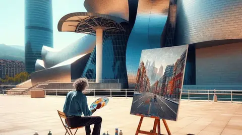 Concurso de pintura al aire libre