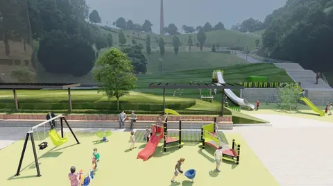 juegos-infantiles-plaza-gas-bilbao