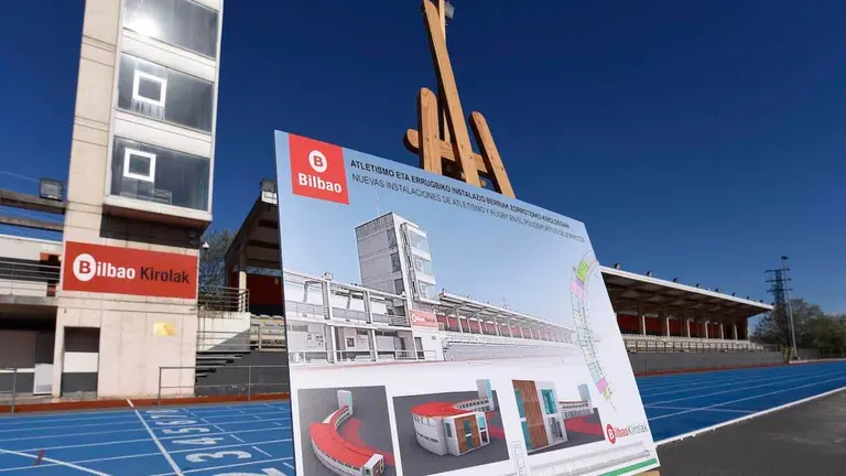 obras edificio atletismo zorroza
