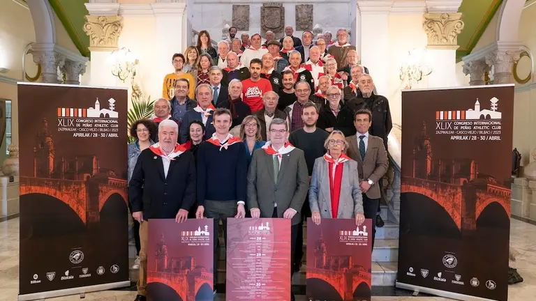 Bilbao celebrar&aacute; del 28 al 30 de marzo el XLIX Congreso Internacional de Pe&ntilde;as del Athletic Club