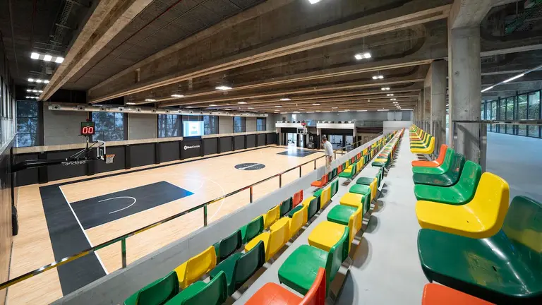 La nueva instalaci&oacute;n del Pabell&oacute;n Municipal de Artxanda