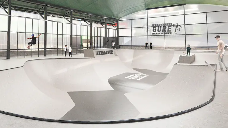 El skatepark del Polideportivo de Txurdinaga se inaugurar&aacute; en diciembre