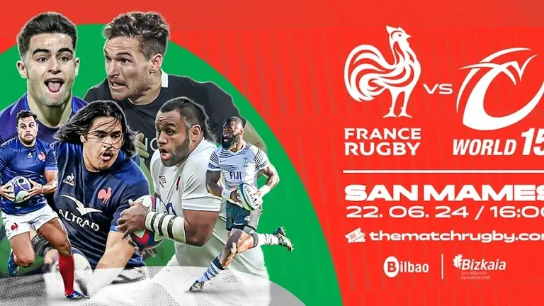 Francia se medirá contra el 'World XV'
